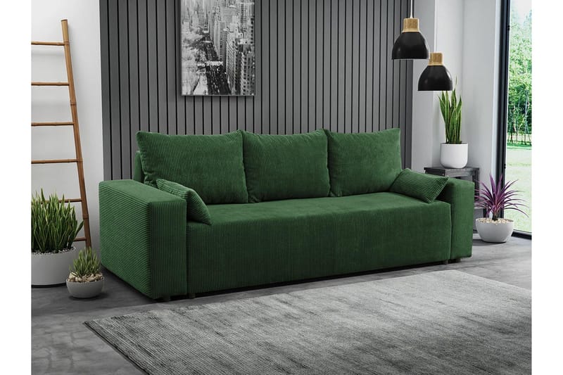 Sovesofa - Grøn - Møbler - Sofaer - Sovesofaer