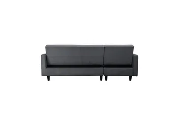 Sovesofa Hartford II 213x153x82 cm, Antracit - 213x153x82 cm, Antracit - Møbler - Sofaer - Sovesofaer