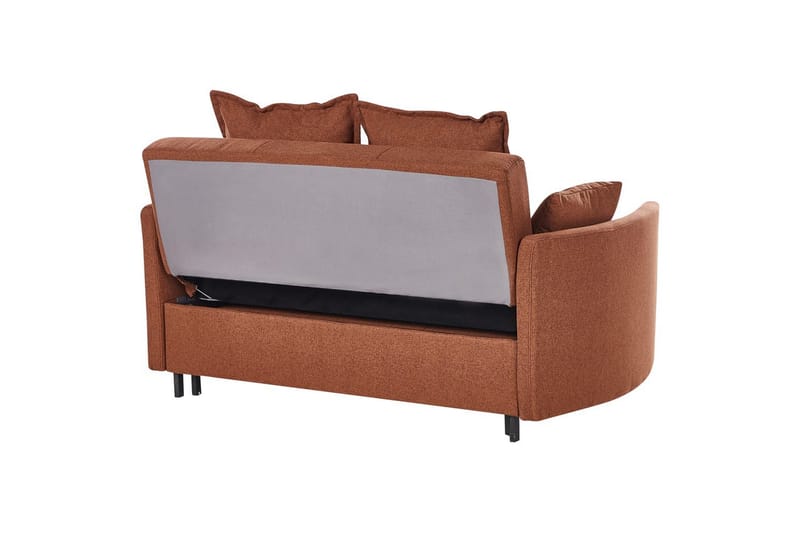 Sovesofa Hovin - Brun, Sort - Møbler - Sofaer - Sovesofaer