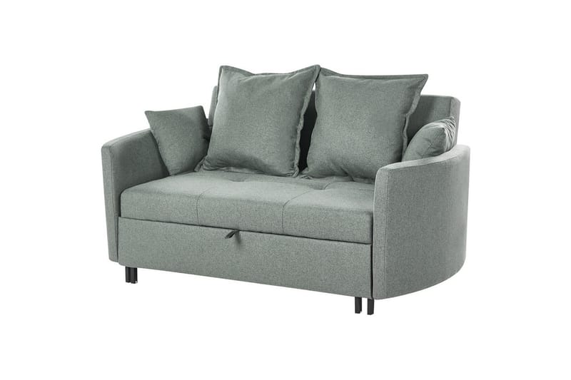 Sovesofa Hovin - Grøn, sort - Møbler - Sofaer - Sovesofaer