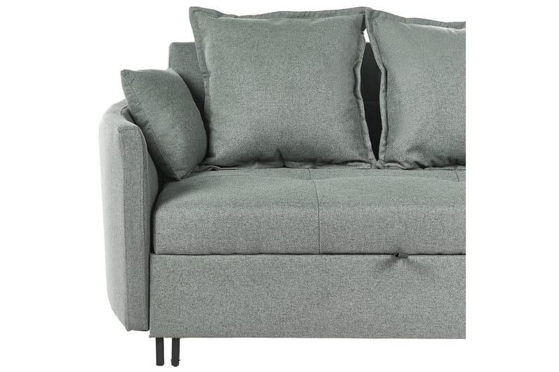 Sovesofa Hovin - Grøn, sort - Møbler - Sofaer - Sovesofaer