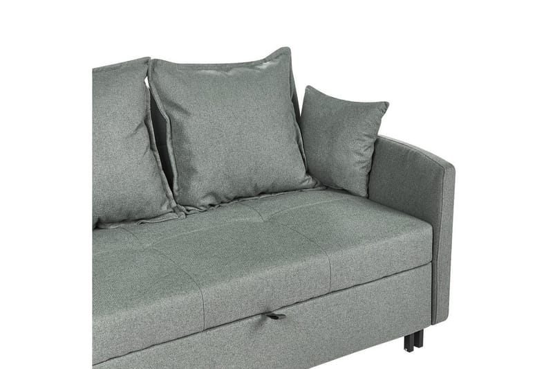 Sovesofa Hovin - Grøn, sort - Møbler - Sofaer - Sovesofaer