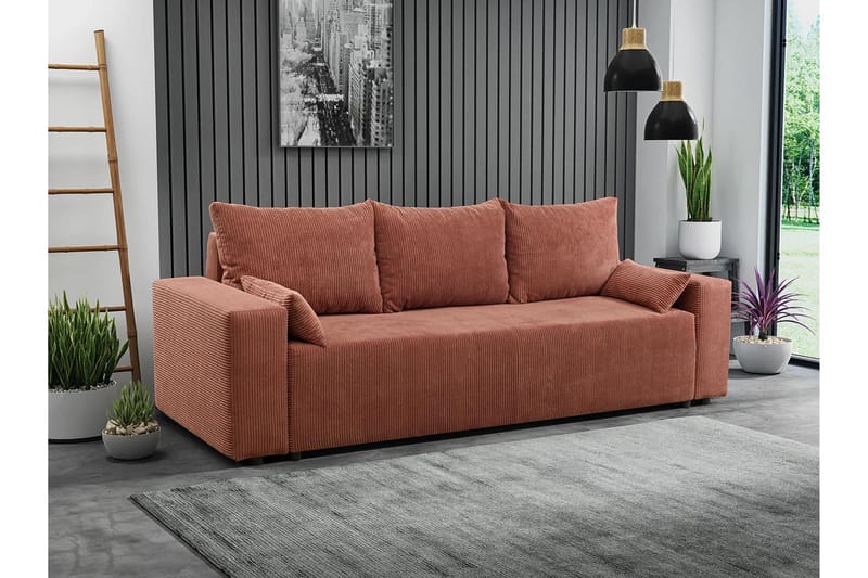 Sovesofa - Lyserød - Møbler - Sofaer - Sovesofaer