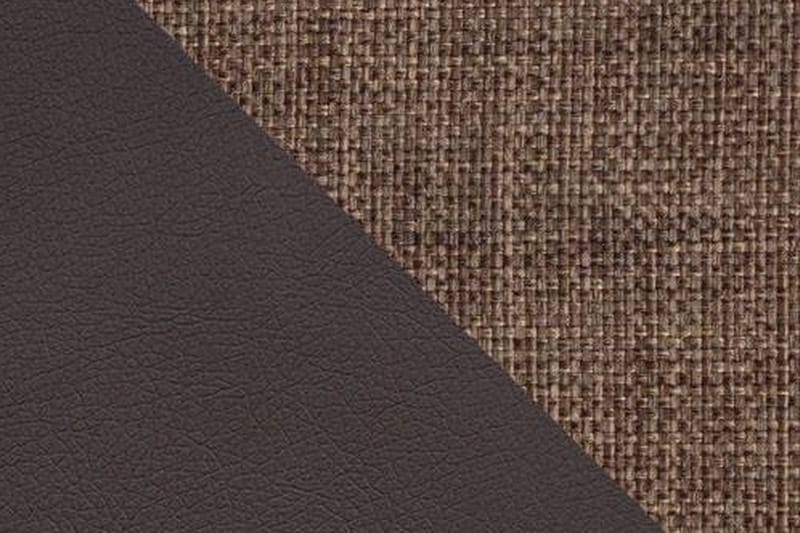 Sovesofa med chaiselong - Brun - Møbler - Sofaer - Sovesofaer