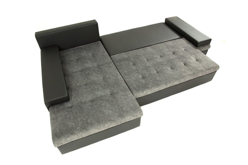 Sovesofa med chaiselong - Gul - Sovesofaer - Sovesofa chaiselong