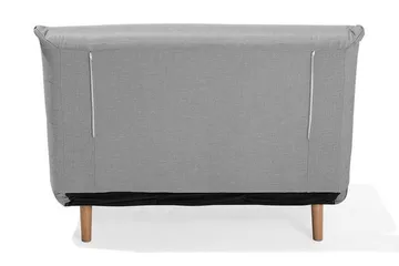Sovesofa med diva 104 cm - Grå - Møbler - Sofaer - Sovesofaer
