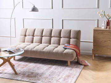 Sovesofa Risor - Beige - Møbler - Sofaer - Sovesofaer - 2 personers sovesofa