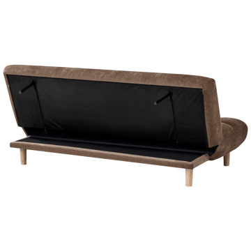 Sovesofa Risor - Brun - Møbler - Sofaer - Sovesofaer - 2 personers sovesofa