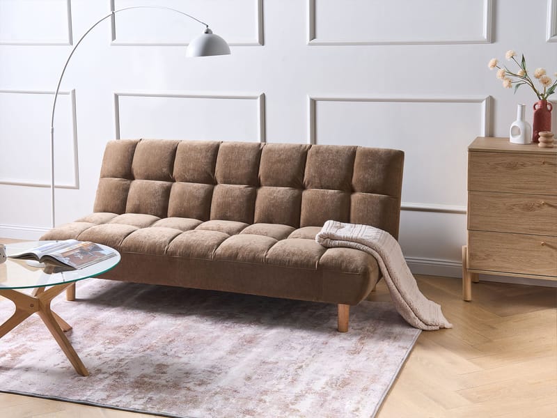 Sovesofa Risor - Brun - Møbler - Sofaer - Sovesofaer - 2 personers sovesofa