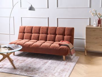 Sovesofa Risor - Gyldenbrun - Møbler - Sofaer - Sovesofaer - 2 personers sovesofa