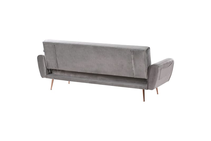 Sovesofa Selnes - Grå, kobber - Møbler - Sofaer - Sovesofaer