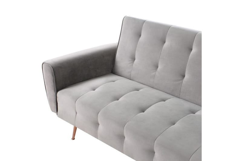 Sovesofa Selnes - Grå, kobber - Møbler - Sofaer - Sovesofaer