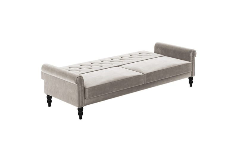 Sovesofa uden divan & chaiselong Loft24 Tyne Sovesofa 3-personers Beige - Møbler - Sofaer - Sovesofaer