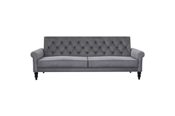 Sovesofa uden divan & chaiselong Loft24 Tyne Sovesofa 3-personers Mørkegrå