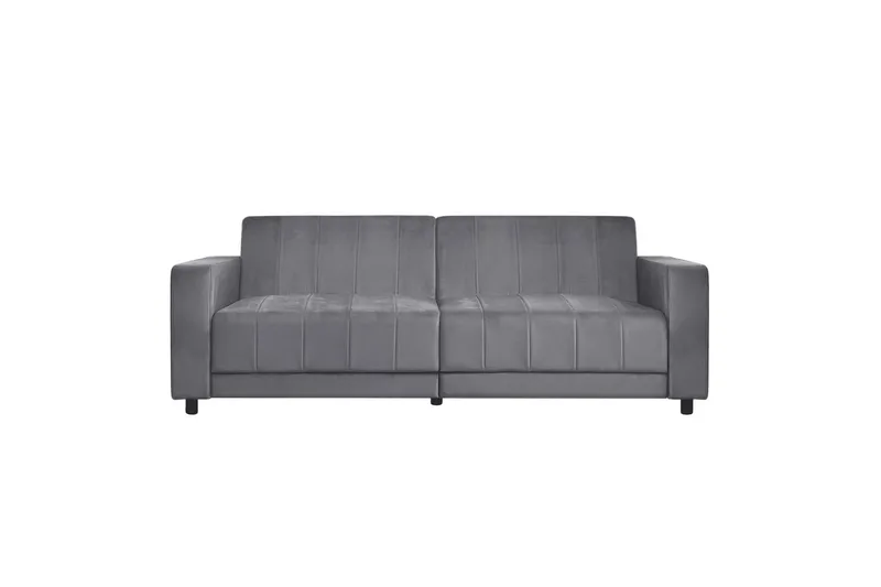 Sovesofa uden divan og chaiselong Loft24 Sovesofa Loft24 Allie II Grå Velour, undefined