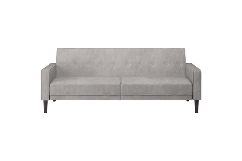 Sovesofa uden divan og chaiselong Loft24 Sovesofa Loft24 Avon Grå - Møbler - Sofaer - Sovesofaer