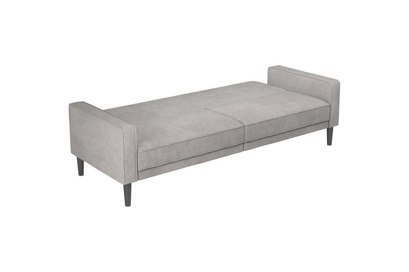 Sovesofa uden divan og chaiselong Loft24 Sovesofa Loft24 Avon Grå - Møbler - Sofaer - Sovesofaer