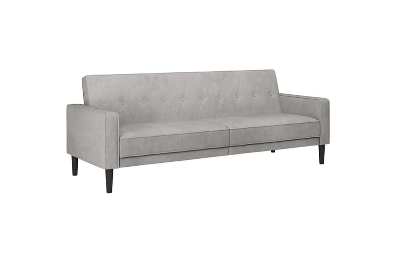 Sovesofa uden divan og chaiselong Loft24 Sovesofa Loft24 Avon Grå - Møbler - Sofaer - Sovesofaer