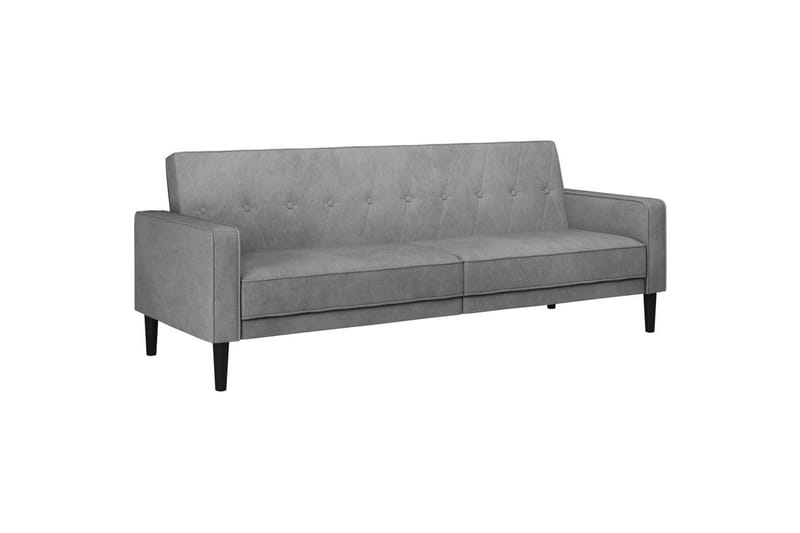 Sovesofa uden divan og chaiselong Loft24 Sovesofa Loft24 Avon Grå1 - Møbler - Sofaer - Sovesofaer