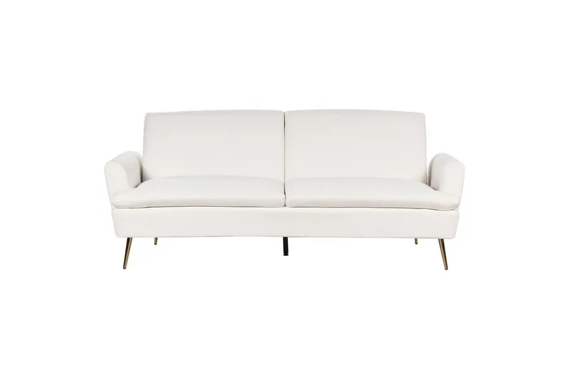 Sovesofa Vettre, Hvid, Guld