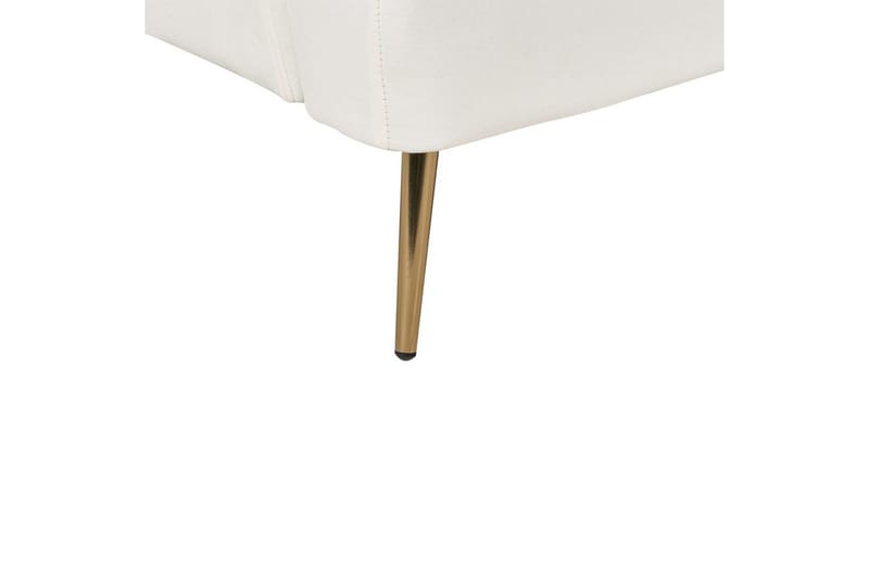 Sovesofa Vettre - Hvid, Guld - Møbler - Sofaer - Sovesofaer