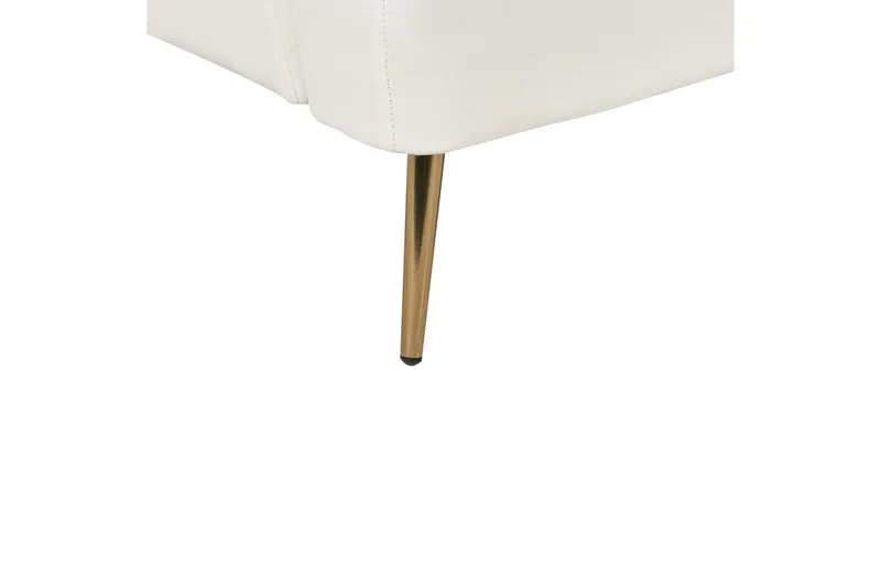 Sovesofa Vettre - Hvid, Guld - Møbler - Sofaer - Sovesofaer