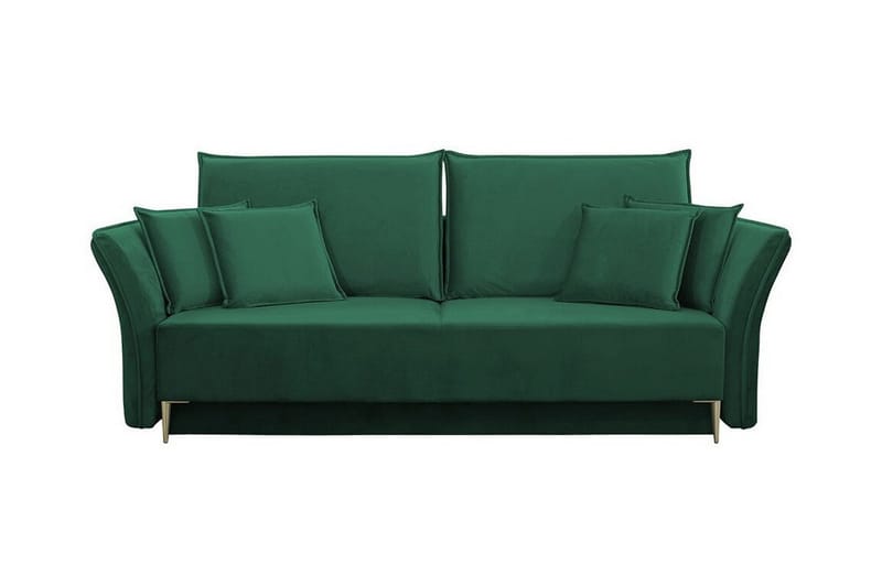 Staffin 3-sits Bäddsoffa Dark green - Møbler - Sofaer - Sovesofaer