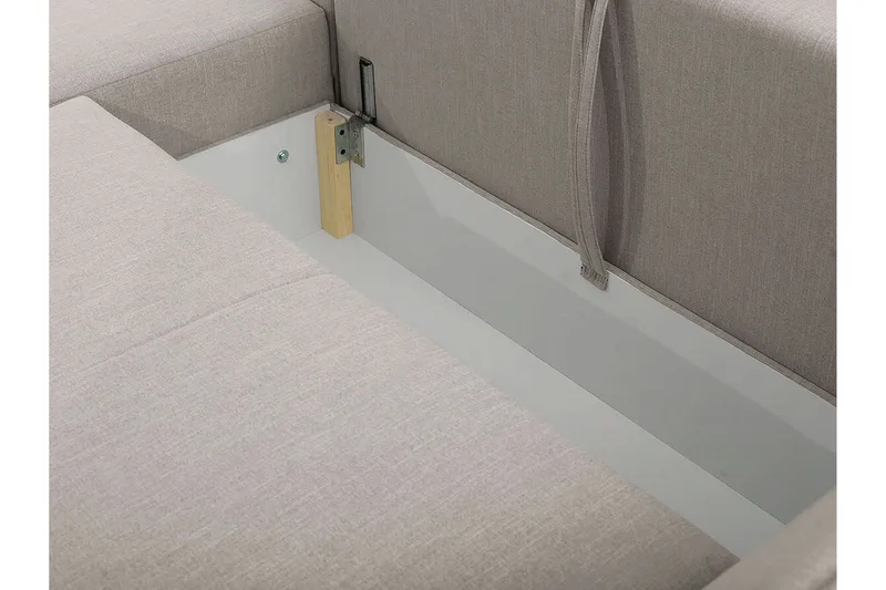 Staffin 3-sits Hörnbäddsoffa beige - Møbler - Sofaer - Sovesofaer