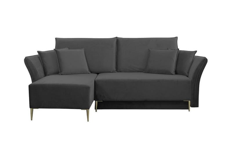 Staffin 3-sits Hörnbäddsoffa Dark grey - Møbler - Sofaer - Sovesofaer
