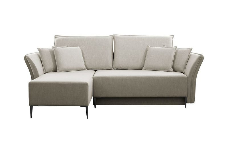 Staffin 3-sits Hörnbäddsoffa NO_BRAND beige - Møbler - Sofaer - Sovesofaer