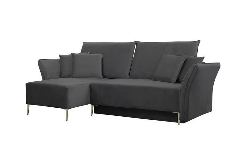 Staffin 3-sits Hörnbäddsoffa NO_BRAND Dark grey, undefined