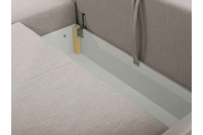 Staffin 3-sits Hörnbäddsoffa NO_BRAND Dark grey - Møbler - Sofaer - Sovesofaer