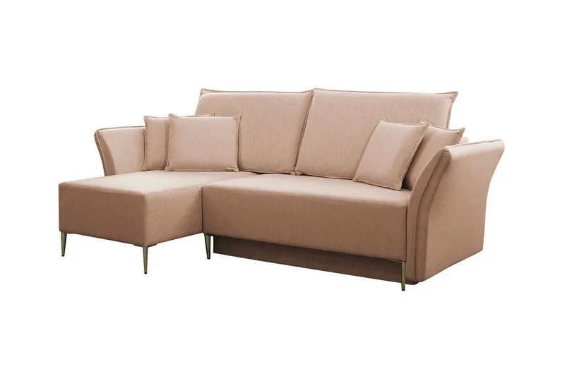 Staffin 3-sits Hörnbäddsoffa NO_BRAND Pink, undefined