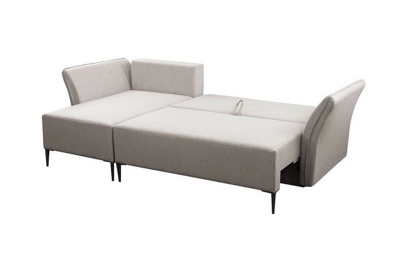 Staffin 3-personers Hjørnesovesofa - Gul - Møbler - Sofaer - Sovesofaer
