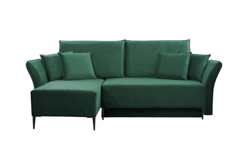 Staffin 3-personers Hjørnesovesofa - Mørkegrøn - Møbler - Sofaer - Sovesofaer