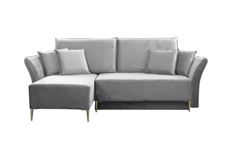 Staffin 3-personers Hjørnesovesofa - Lysegrå - Møbler - Sofaer - Sovesofaer