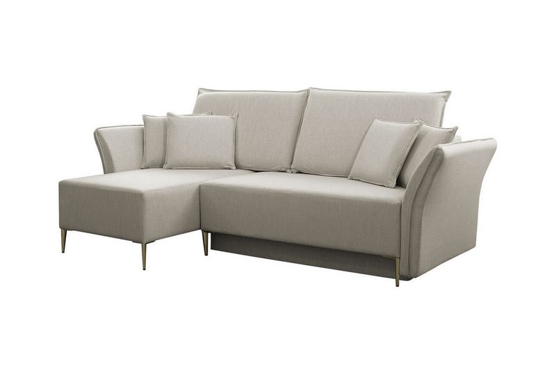 Staffin 3-personers Hjørnesovesofa - Beige - Sovesofaer - Hjørnesovesofa