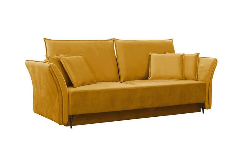 Staffin 3-personers Sovesofa - Gul - Sovesofaer - 3 personers sovesofa