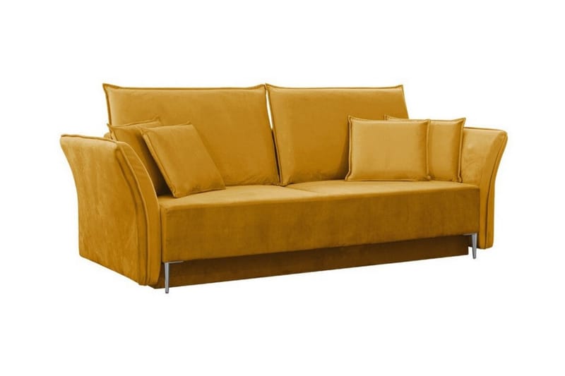 Staffin 3-personers Sovesofa - Gul - Sovesofaer - 3 personers sovesofa