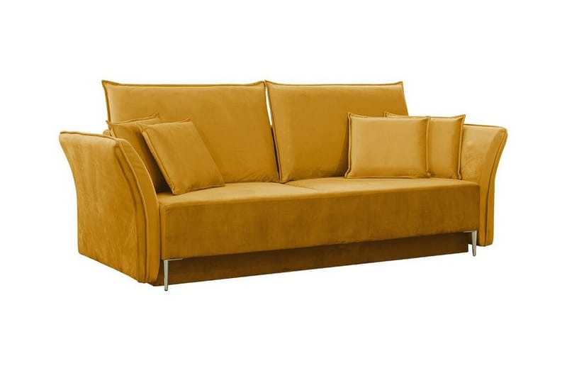 Staffin 3-personers Sovesofa - Gul - Sovesofaer - 3 personers sovesofa