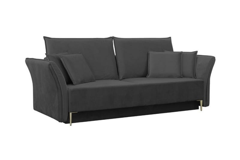 Staffin 3-personers Sovesofa - Mørkegrå - Møbler - Sofaer - Sovesofaer