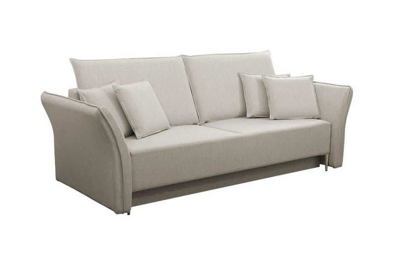Staffin 3-personers Sovesofa - Beige - Møbler - Sofaer - Sovesofaer