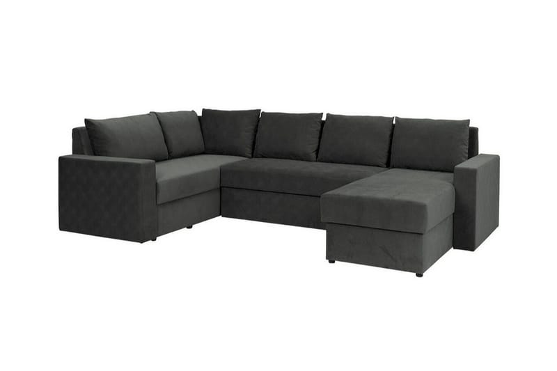 Staffin 4-sits Hörnbäddsoffa Dark grey, undefined