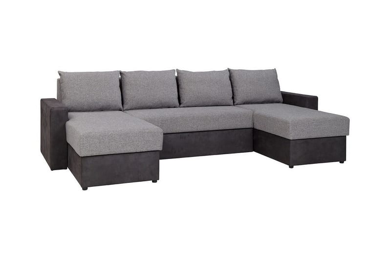 Staffin 4-sits Hörnbäddsoffa NO_BRAND Light grey/Dark grey, undefined