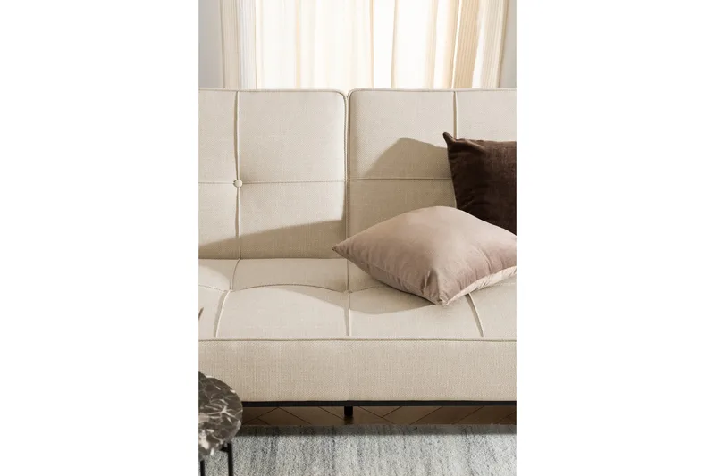 Stefan 2-personers Sovesofa - Beige - Møbler - Sofaer - Sovesofaer