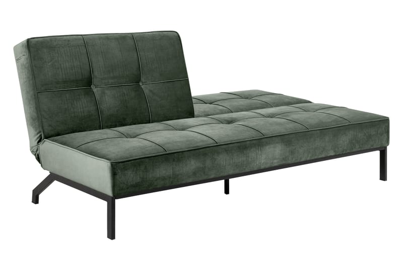 Stefan Sovesofa Velour - Grøn - Sovesofaer - Velour sofaer