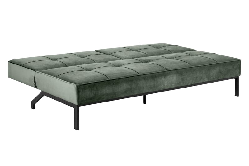Stefan Sovesofa Velour - Grøn - Møbler - Sofaer - Sovesofaer
