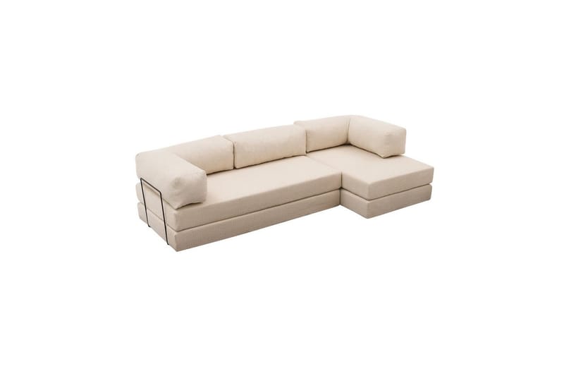 Sufian hjørne sovesofa to hjørner 3 personers - Beige - Møbler - Sofaer - Sovesofaer