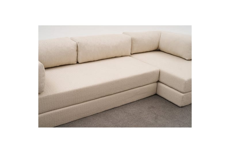 Sufian hjørne sovesofa to hjørner 3 personers - Beige - Møbler - Sofaer - Sovesofaer