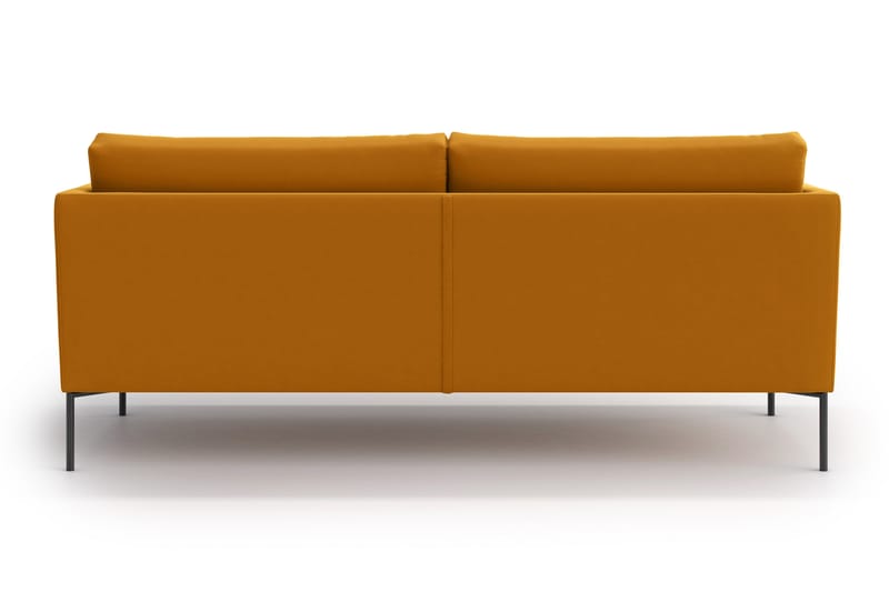 Sveah 3-seter sofa - Gul - Sovesofaer - 3 personers sovesofa